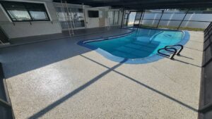 pool deck